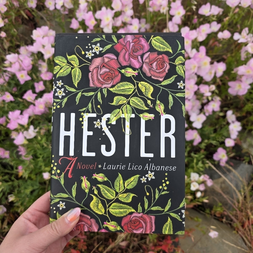 Hester Novel with Floral Cover Populat Booktok Book